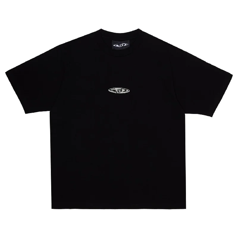 Fishbone Emblem Tee - Black