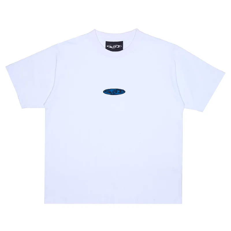 Fishbone Emblem Tee - White