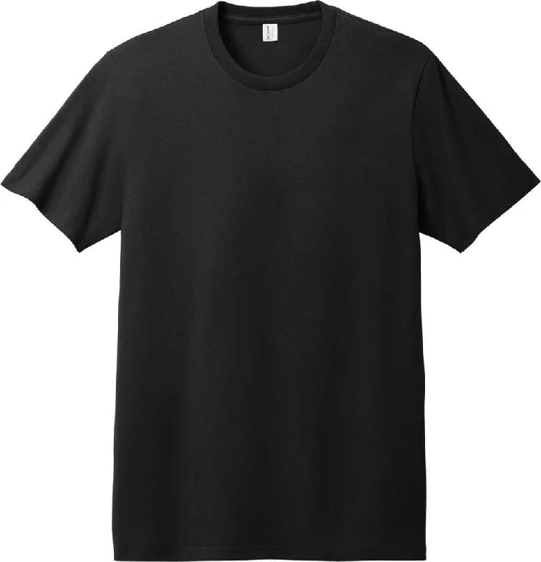 AllMade AL3000 Unisex Heavyweight Recycled Cotton Tee - Deep Black