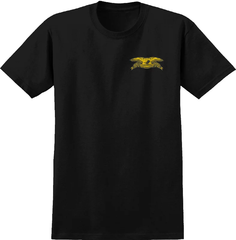 Basic Eagle Chest Tee | Black