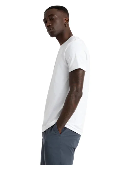 Basic Tailored Tee | White1