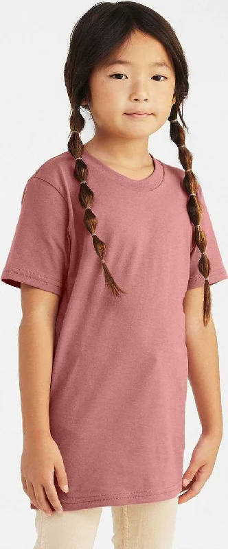 Bella + Canvas 3001Y Youth Jersey T-Shirt - Mauve