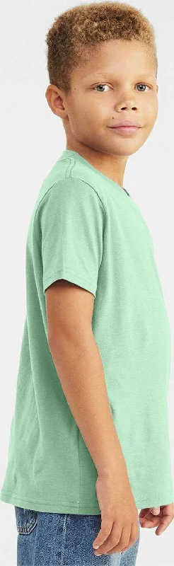 Bella + Canvas 3001Y Youth Jersey T-Shirt - Mint