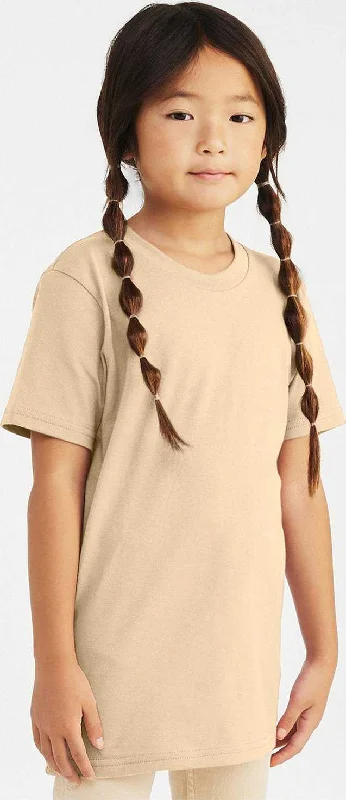 Bella + Canvas 3001Y Youth Jersey T-Shirt - Soft Cream