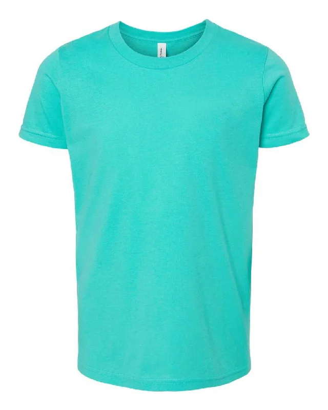 Bella + Canvas 3001Y Youth Jersey T-Shirt - Teal