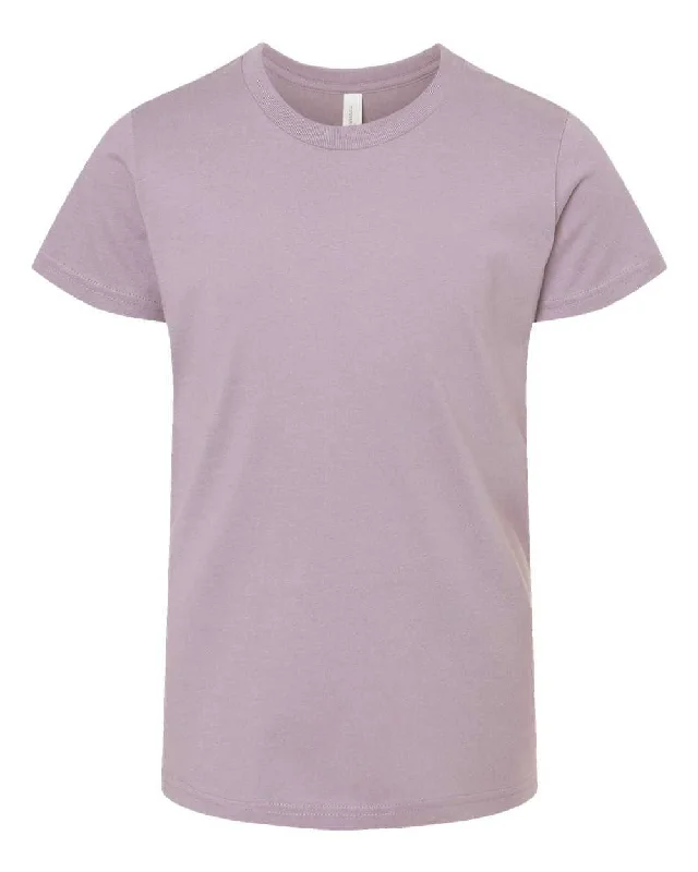 Bella + Canvas 3001Y Youth Jersey Tee - Light Violet