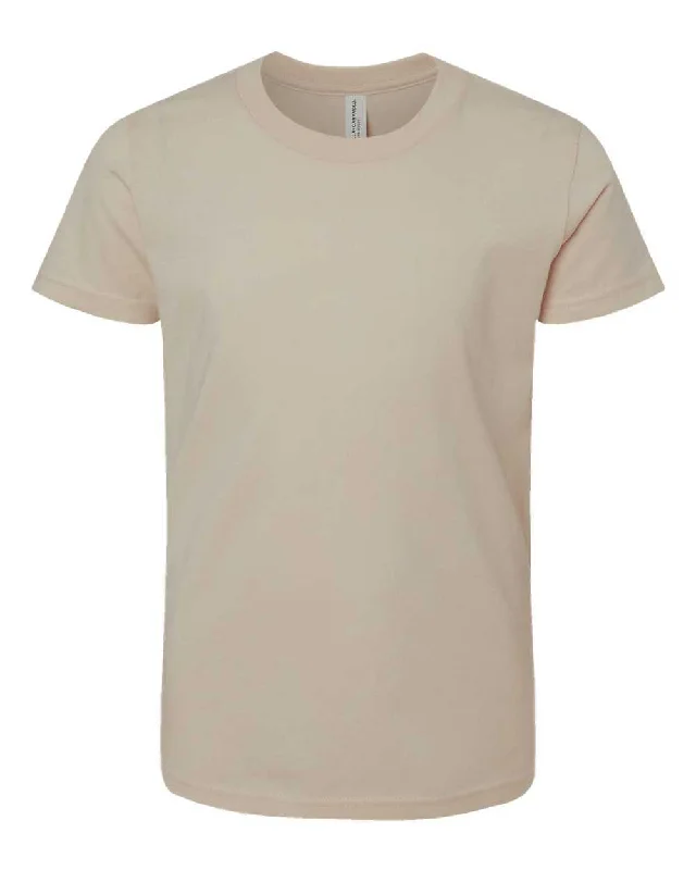 Bella + Canvas 3001Y Youth Jersey Tee - Tan