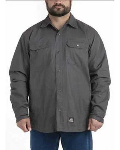 Berne SH67 Men's Caster Shirt Jacket - Slate