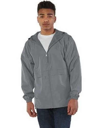 Champion CO125 Adult Full-Zip Anorak Jacket - Graphite