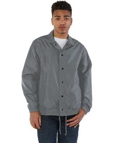 Champion CO126 Men's Coach's Jacket - Graphite