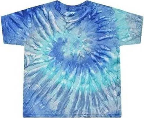 Colortone 1160 Toddler Tie-Dyed T-Shirt - Blue Jerry