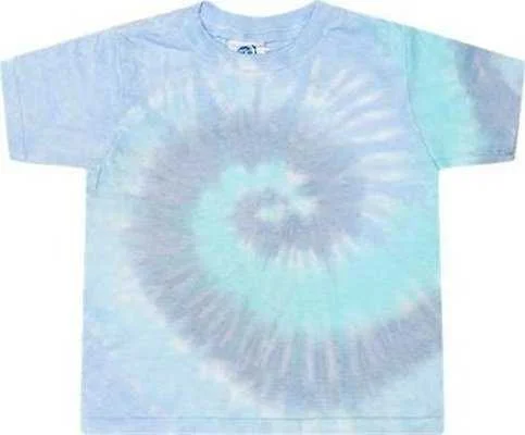 Colortone 1160 Toddler Tie-Dyed T-Shirt - Lagoon