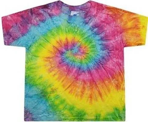 Colortone 1160 Toddler Tie-Dyed T-Shirt - Saturn