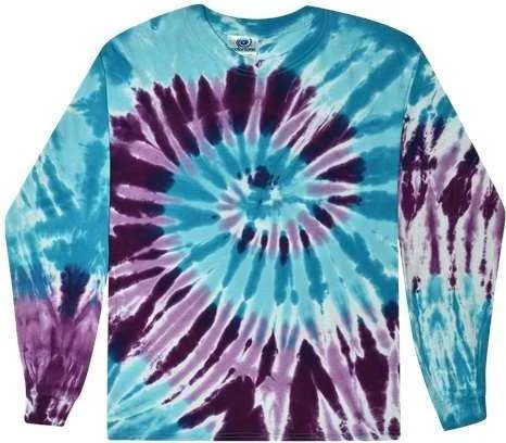 Colortone 2000 Tie-Dyed Long Sleeve T-Shirt - Barbados