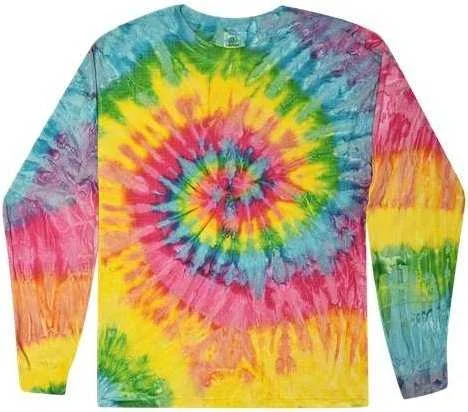 Colortone 2000 Tie-Dyed Long Sleeve T-Shirt - Saturn