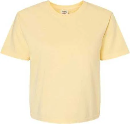 Comfort Colors 3023CL Women's Heavyweight Boxy T-Shirt - Butter