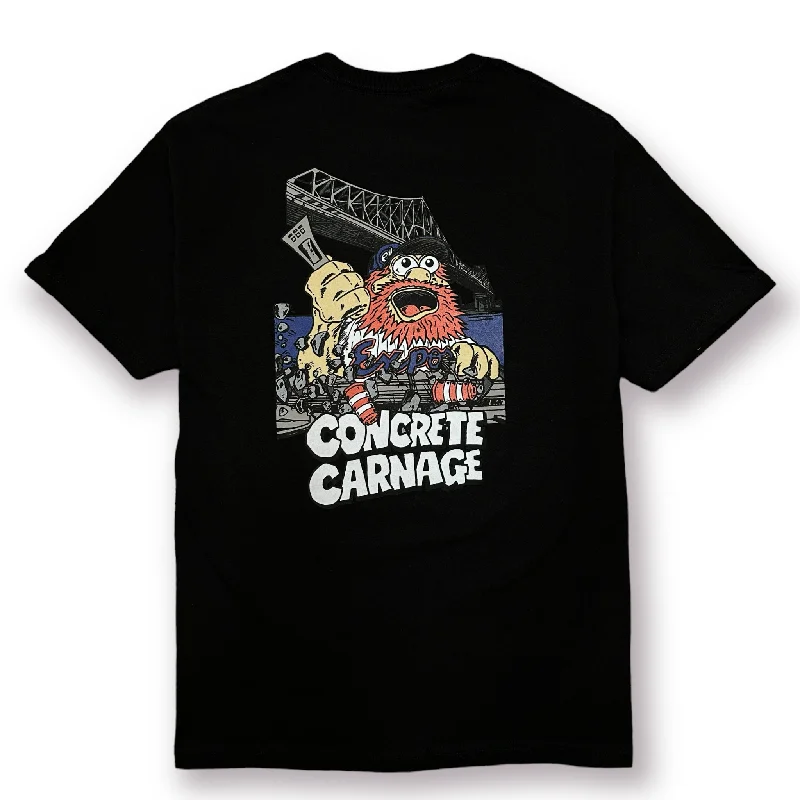 Concrete Carnage Tee | Black