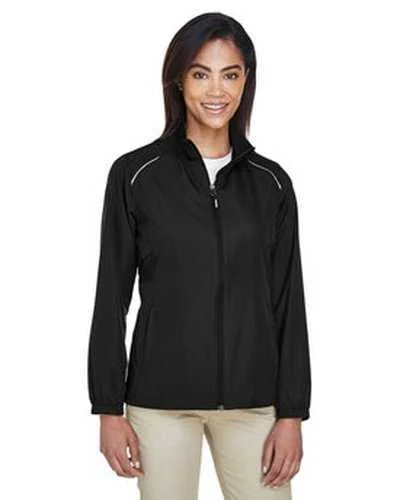 Core 365 78183 Ladies' Motivate Unlined Lightweight Jacket - Black