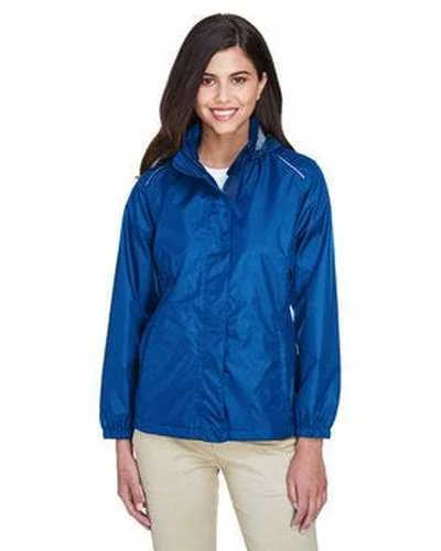 Core 365 78185 Ladies' Climate Seam-Sealed Lightweight Variegated Ripstop Jacket - True Royal