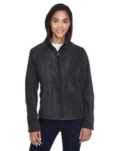 Core 365 78190 Ladies' Journey Fleece Jacket - Heather Charcoal