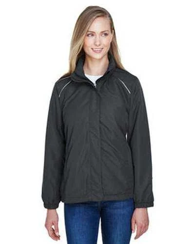 Core 365 78224 Ladies' Profile Fleece-Lined All-Season Jacket - Carbon