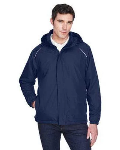 Core 365 88189T Men's Tall Brisk Insulated Jacket - Navy