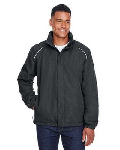 Core 365 88224 Men's Profile Fleece-Lined All-Season Jacket - Carbon