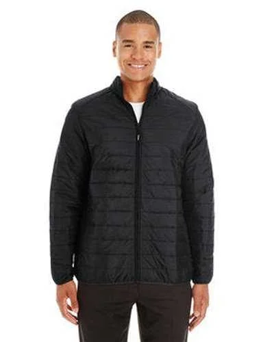 Core 365 CE700 Men's Prevail Packable Puffer Jacket - Black