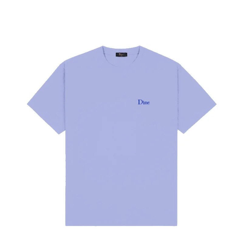 Dime Classic Small Logo T-Shirt - Light Indigo