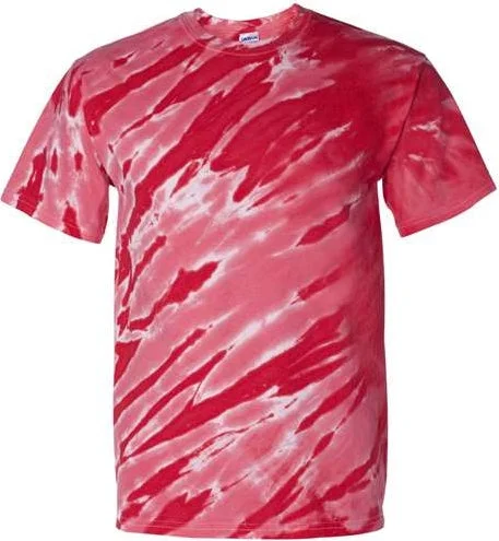 Dyenomite 200TS Tiger Stripe T-Shirt - Red