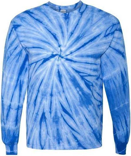 Dyenomite 240CY Cyclone Pinwheel Long Sleeve T-Shirt - Royal