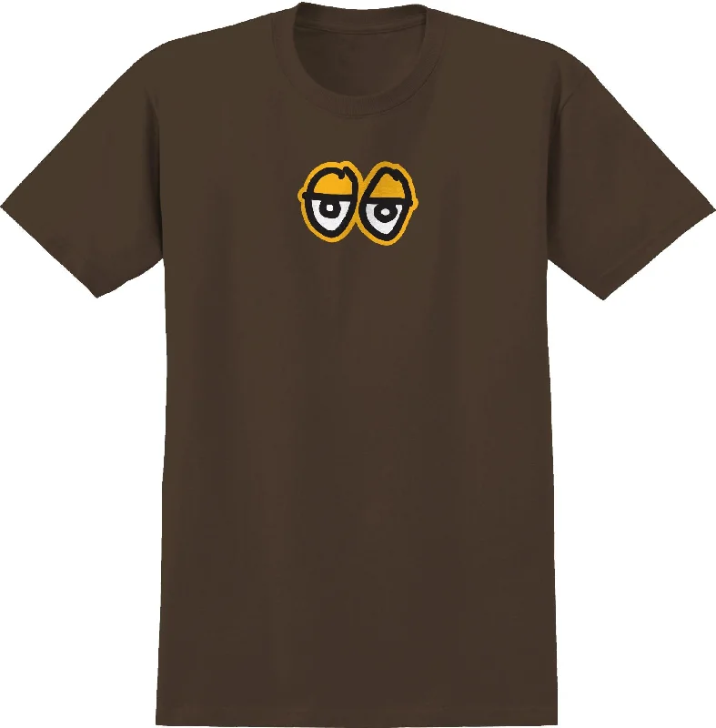 Eyes Large Tee | Chocolate