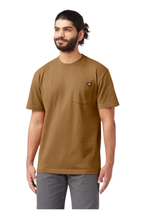 Heavyweight Pocket Tee | Brown Duck