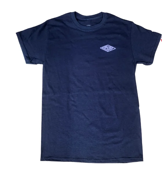 Hip Tee | Navy/Purple