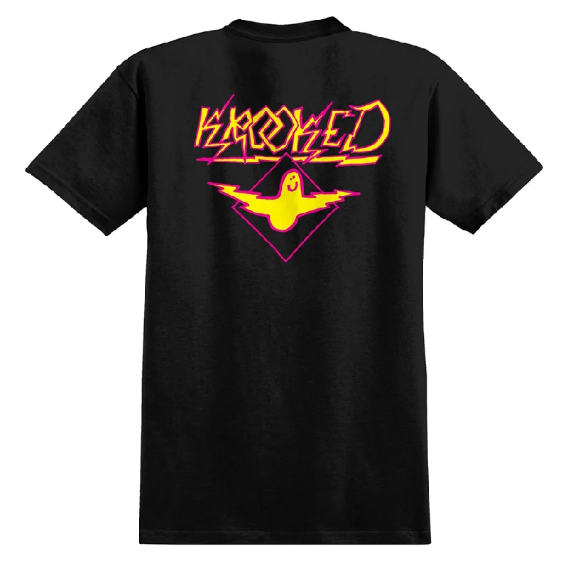 Krooked Bird Lightening Tee Black