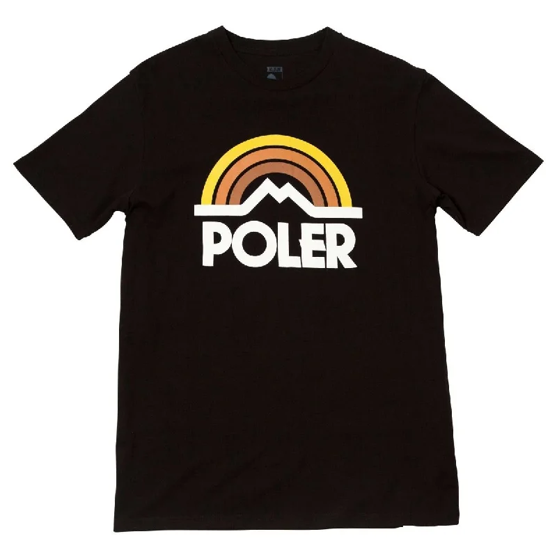 Mountain Rainbow Tee | Black