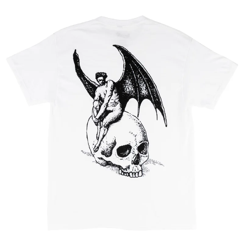 Nephilim Printed Tee - White/Black