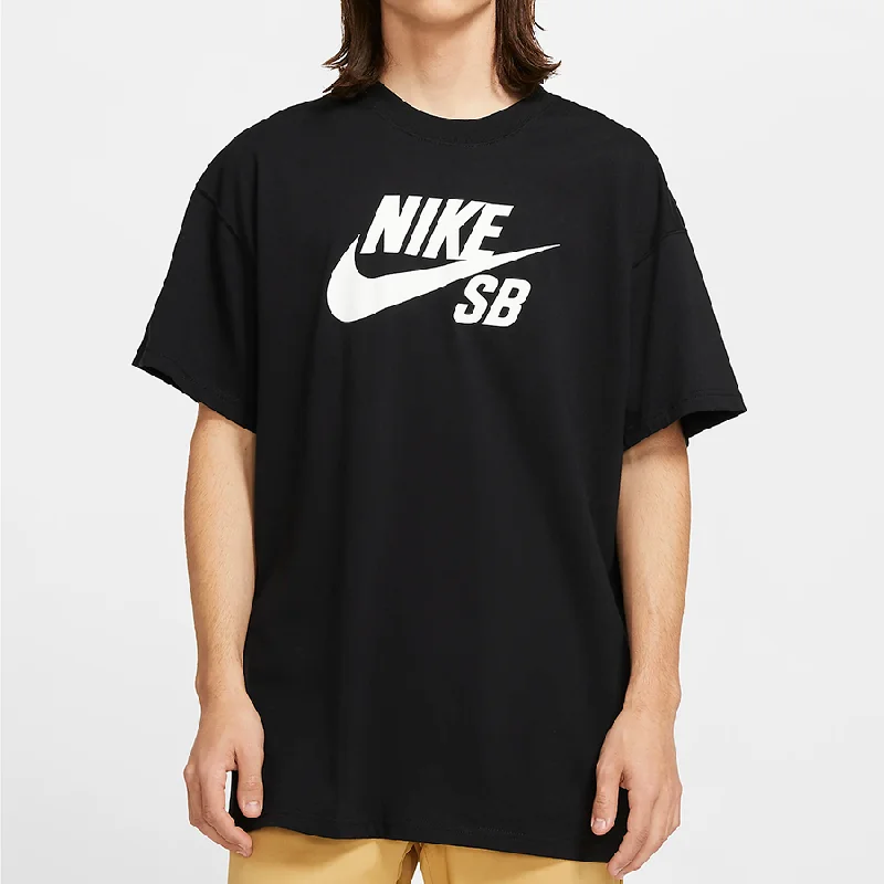 Nike SB Logo Skate T-Shirt (Black/White)