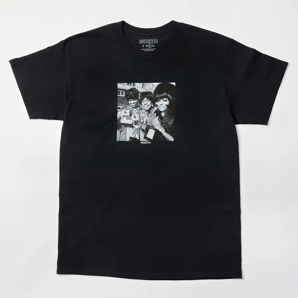 North Skate Mag Supremes T-Shirt - Black