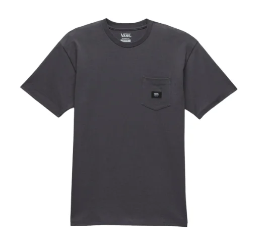 Off The Wall Pocket Tee | Asphalt