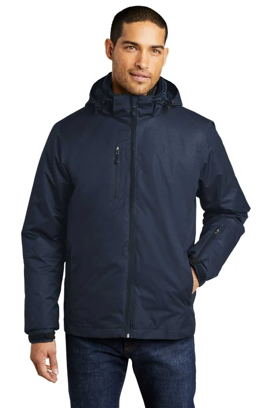 Port Authority J332 Vortex Waterproof 3-in-1 Jacket - River Blue Navy