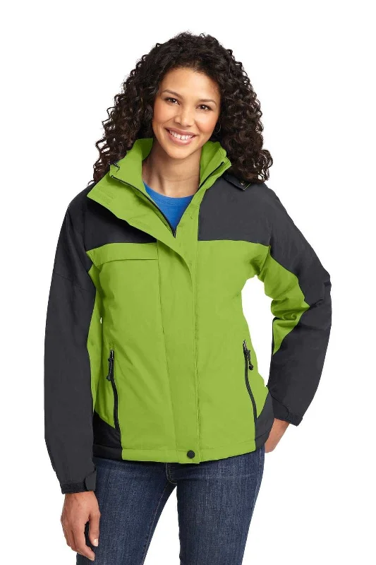 Port Authority L792 Ladies Nootka Jacket - Bright Pistachio Graphite