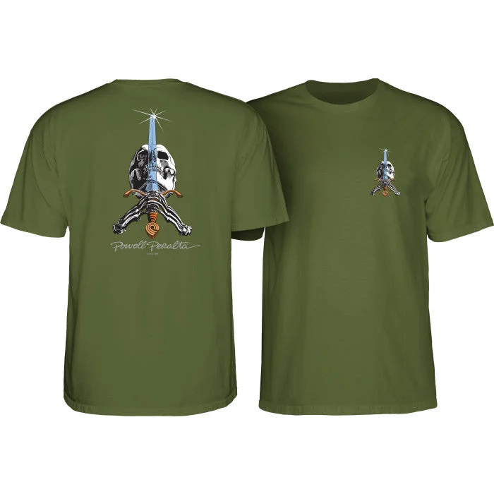 Skull & Sword | Military Green