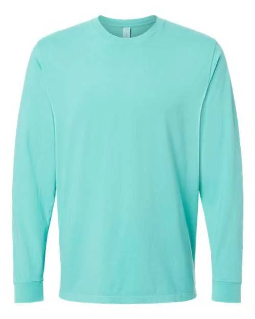 Softshirts 420 Organic Long Sleeve T-Shirt - Seafoam