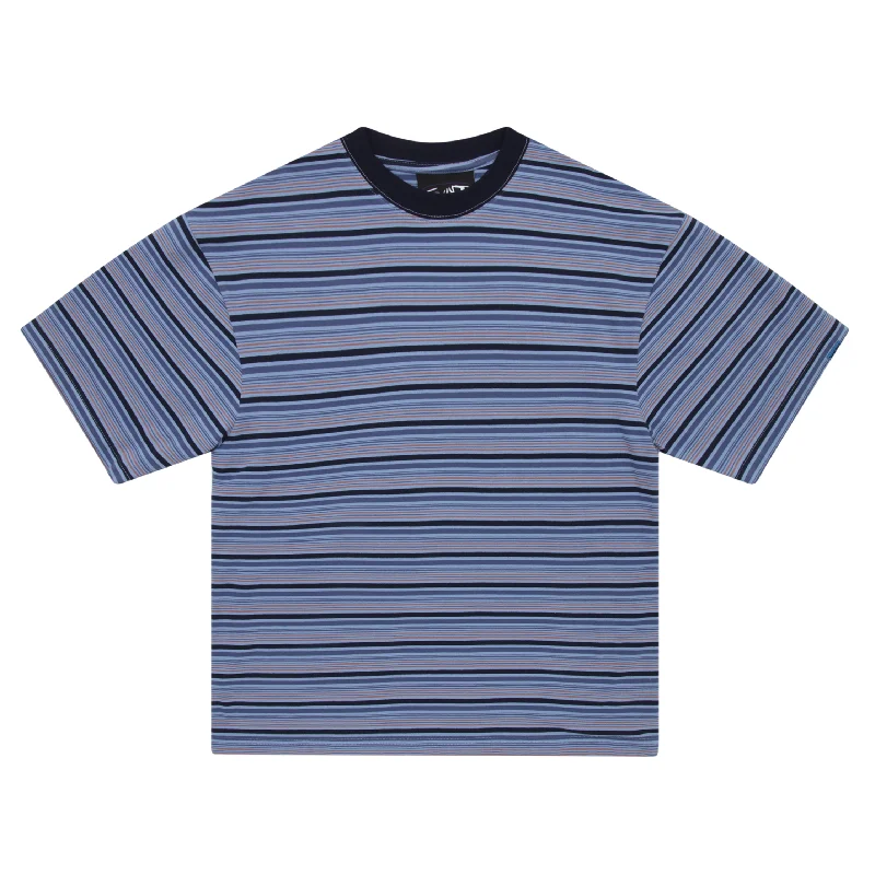 Stripe Tee - Blue