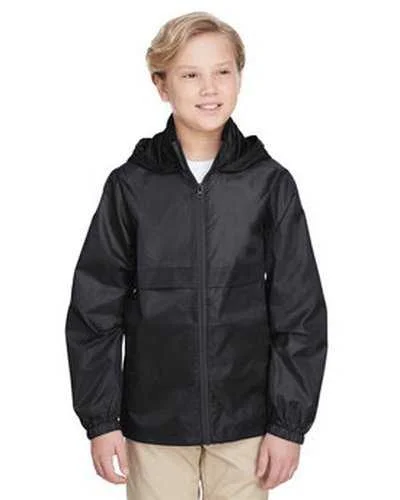 Team 365 TT73Y Youth Zone Protect Lightweight Jacket - Black