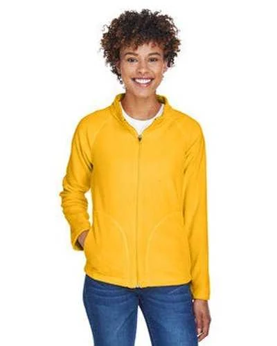 Team 365 TT90W Ladies' Campus Microfleece Jacket - Sport Athletic Gold