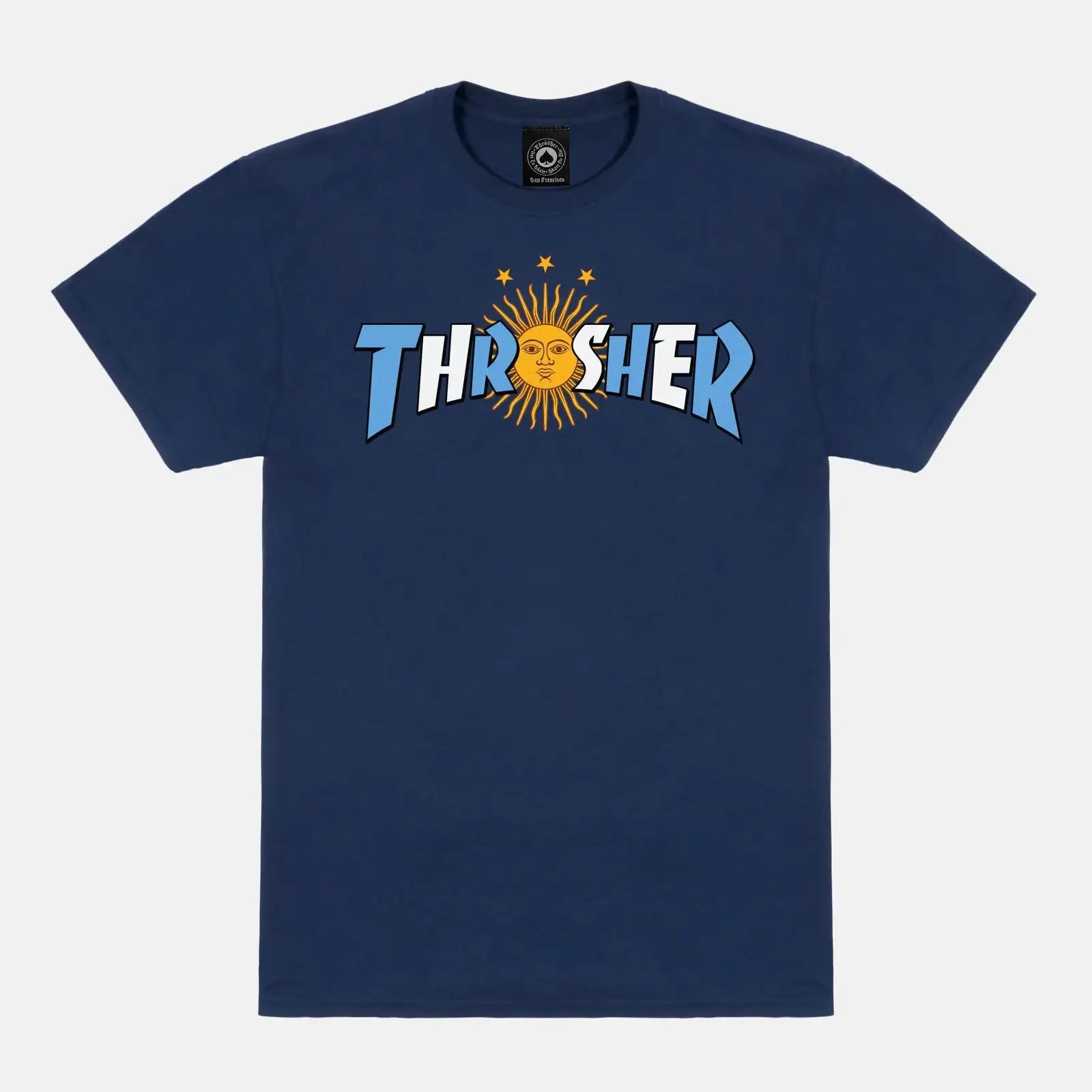 Thrasher Argentina Estrella Tee (Navy)