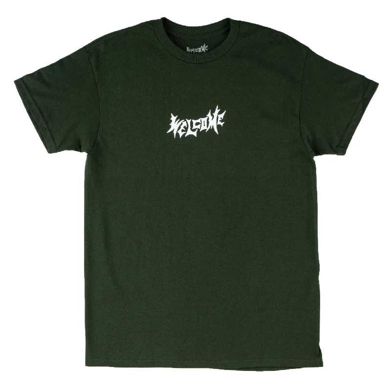 Vamp Tee - Forest/White