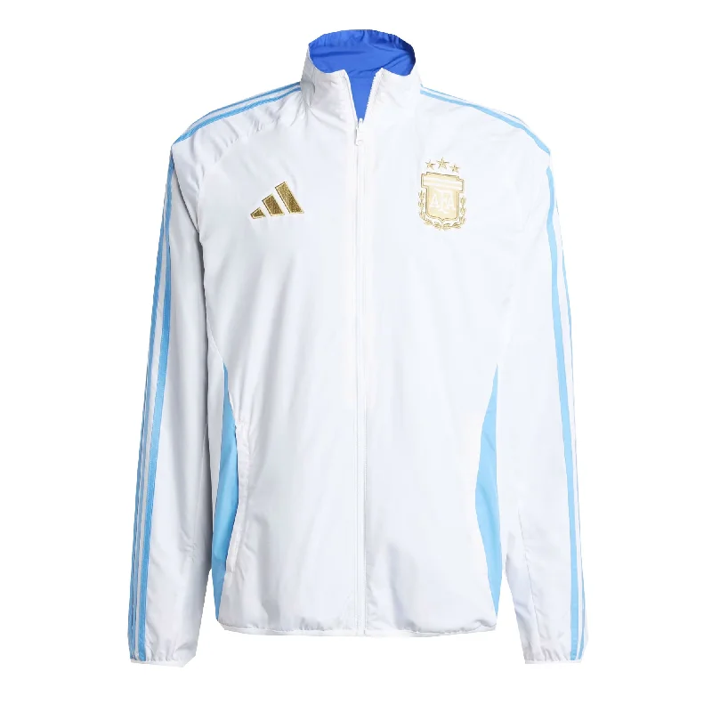 adidas Men's Argentina 2024/25 Anthem Jacket White/Sky Blue